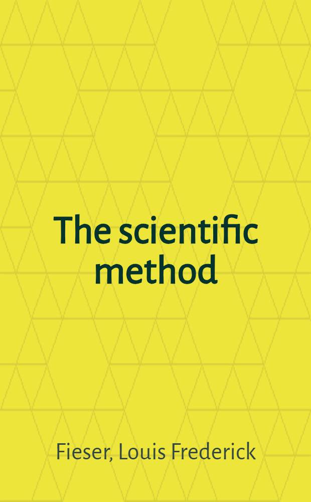 The scientific method : A personal account of unusual projects in war and in peace