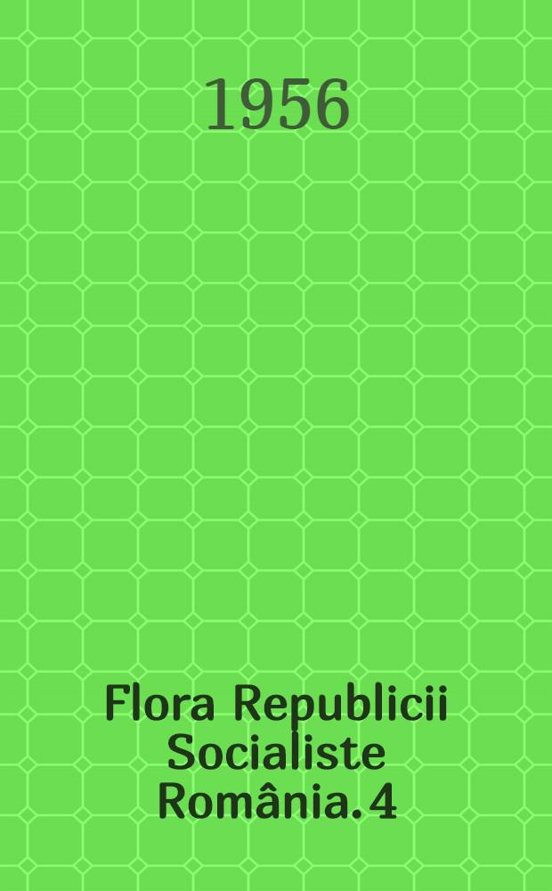 Flora Republicii Socialiste România. 4