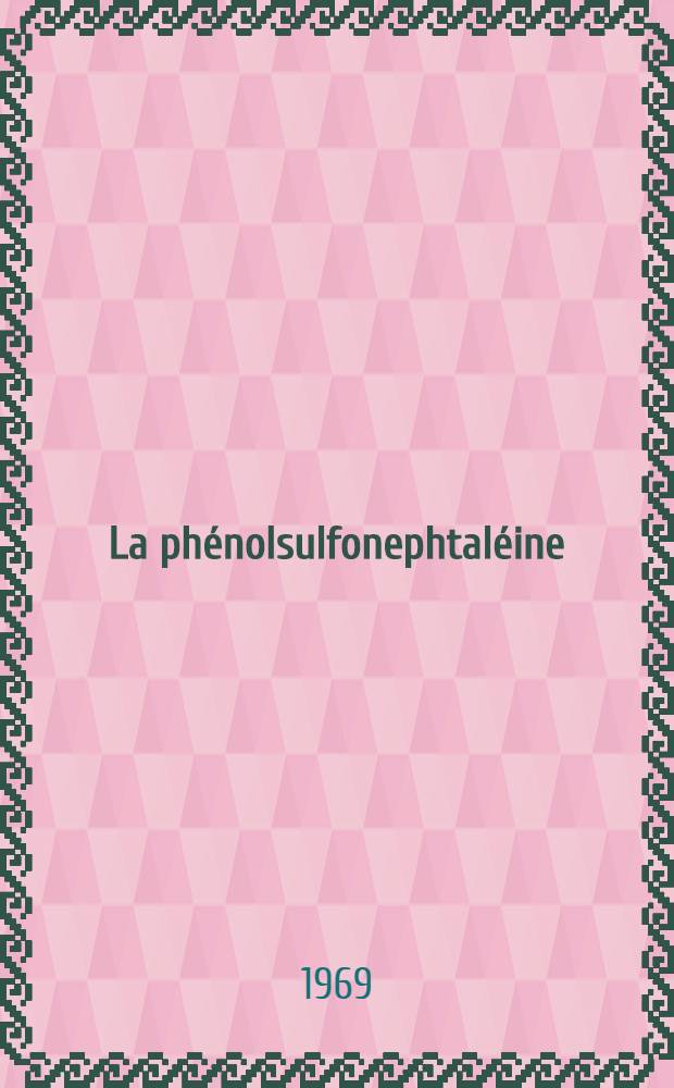 La phénolsulfonephtaléine (P. S. P.) et son utilisation dans l'exploration de la fonction tubulaire rénale chez les animaux domestiques : Thèse ..