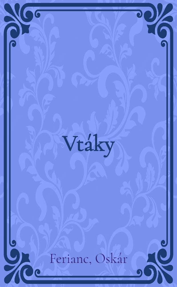 Vtáky