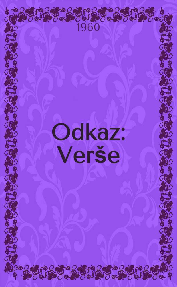 Odkaz : Verše
