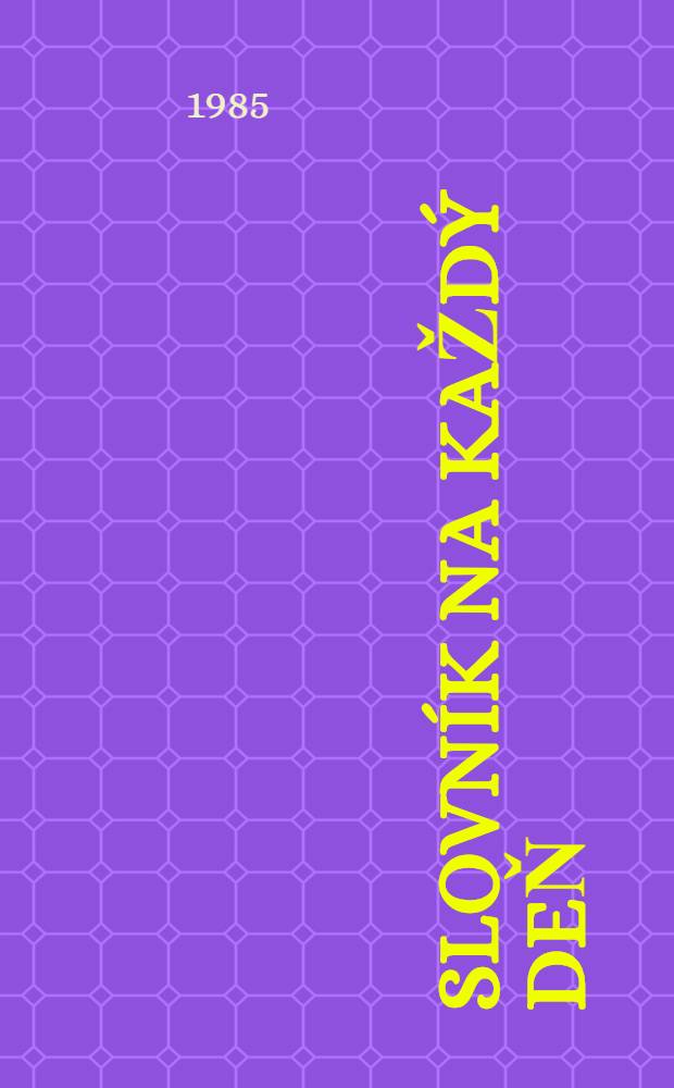 Slovník na každý deň