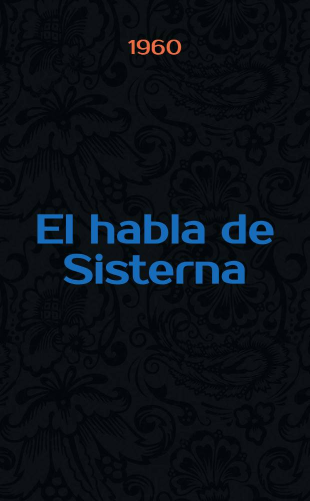 El habla de Sisterna