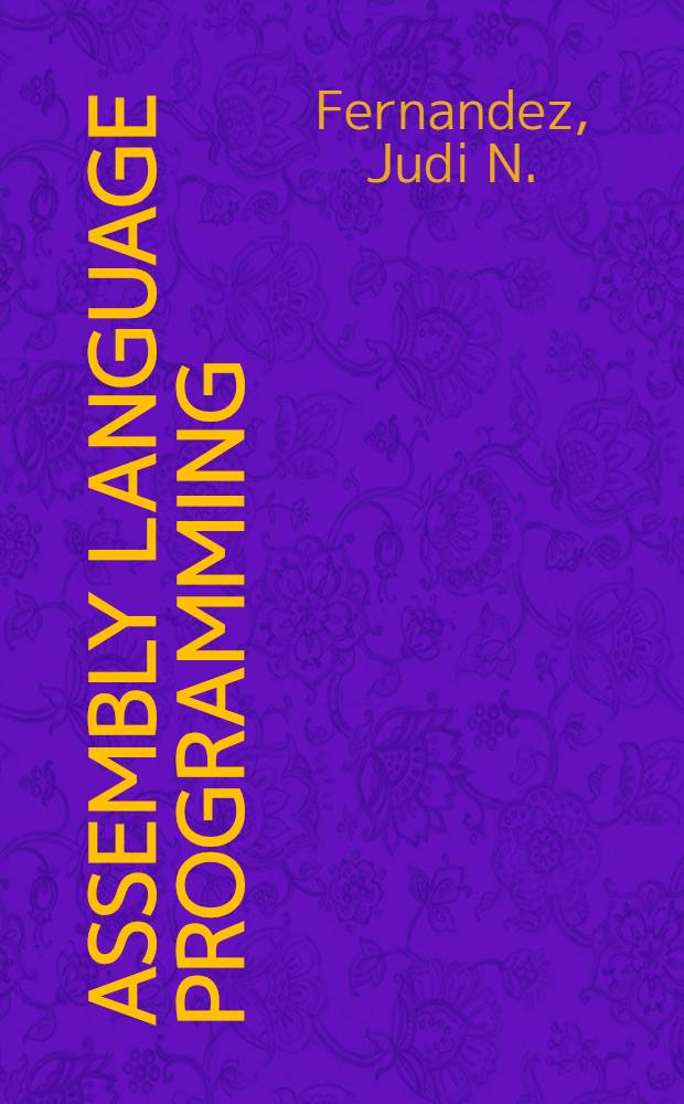 8080/8085 assembly language programming : A self-teaching guide