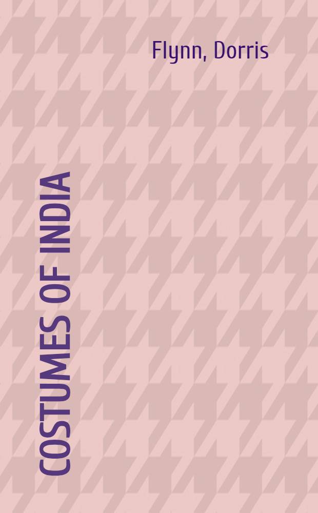 Costumes of India