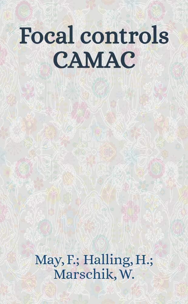 Focal controls CAMAC