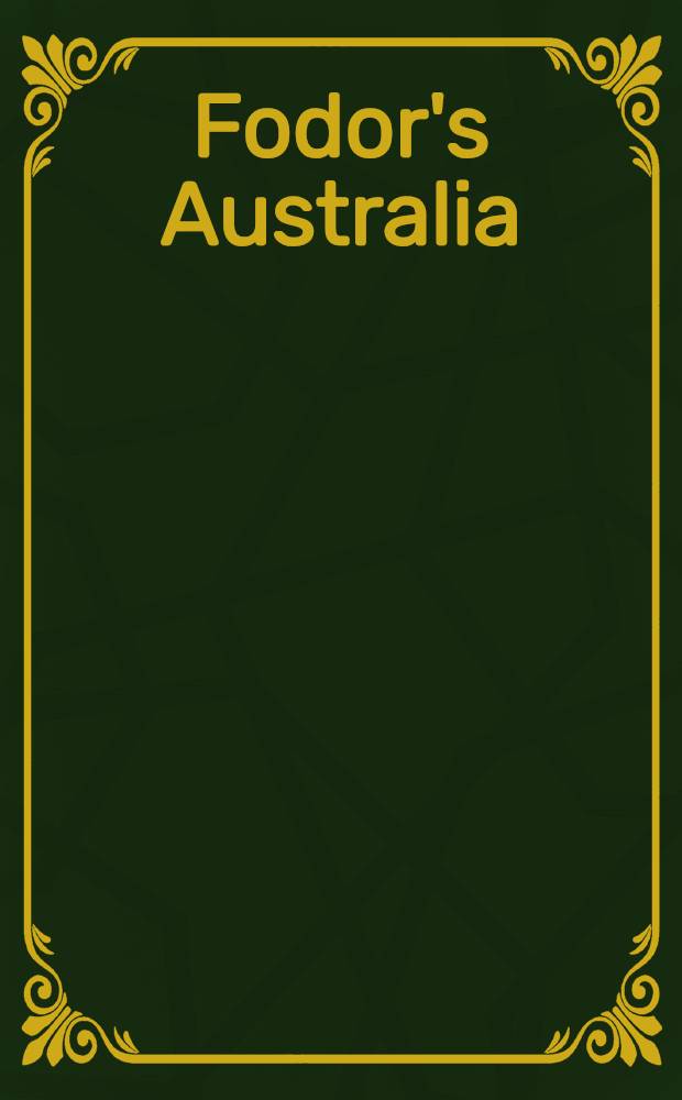 Fodor's Australia