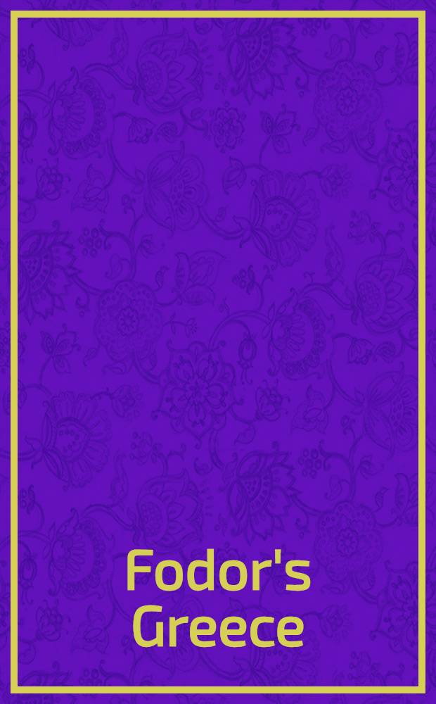 Fodor's Greece