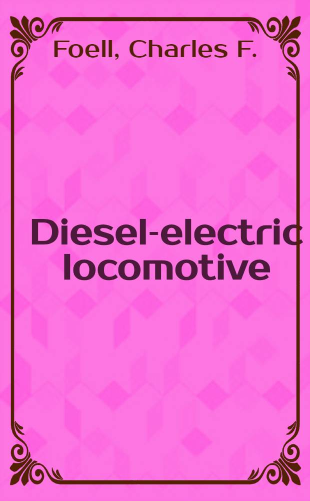 Diesel-electric locomotive