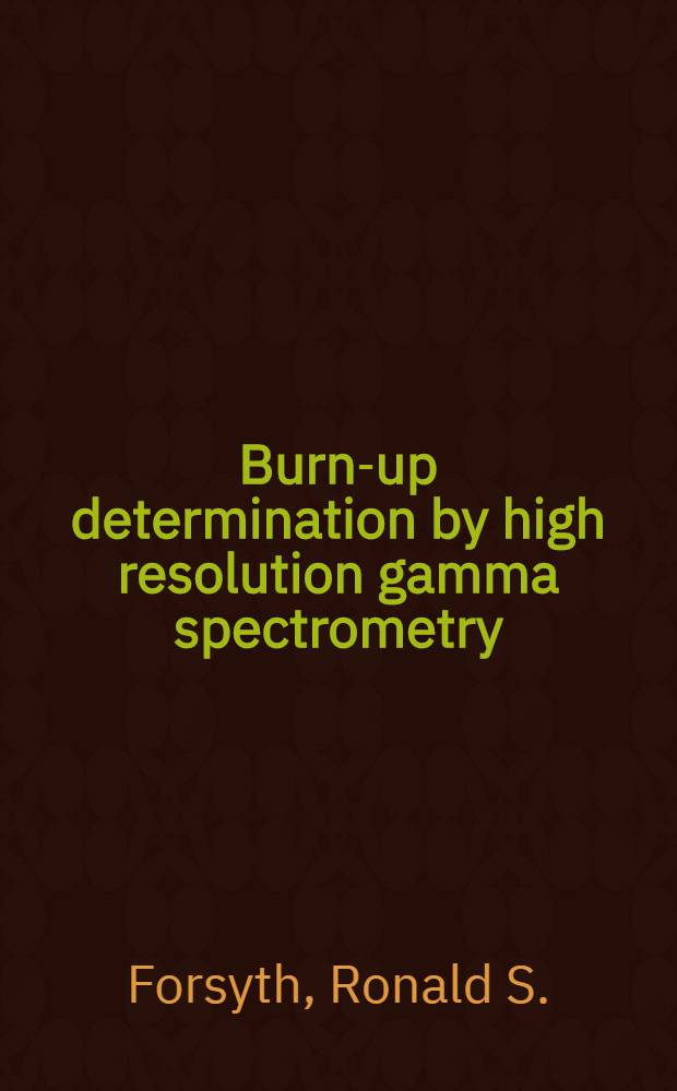 Burn-up determination by high resolution gamma spectrometry: spectra from slightly-irradiated uranium and plutonium between 400-830 keV