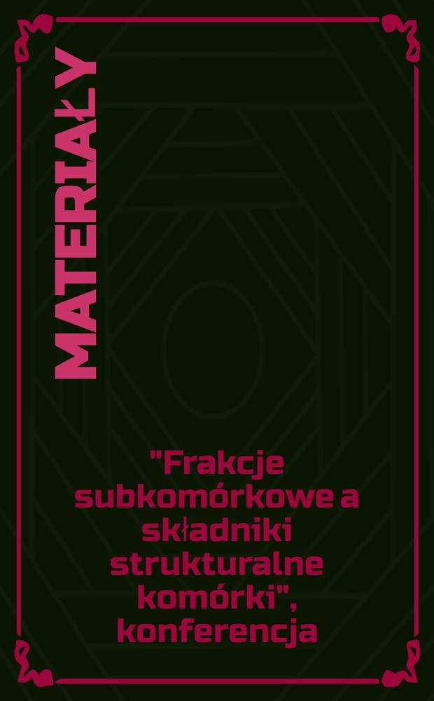 [Materiały]