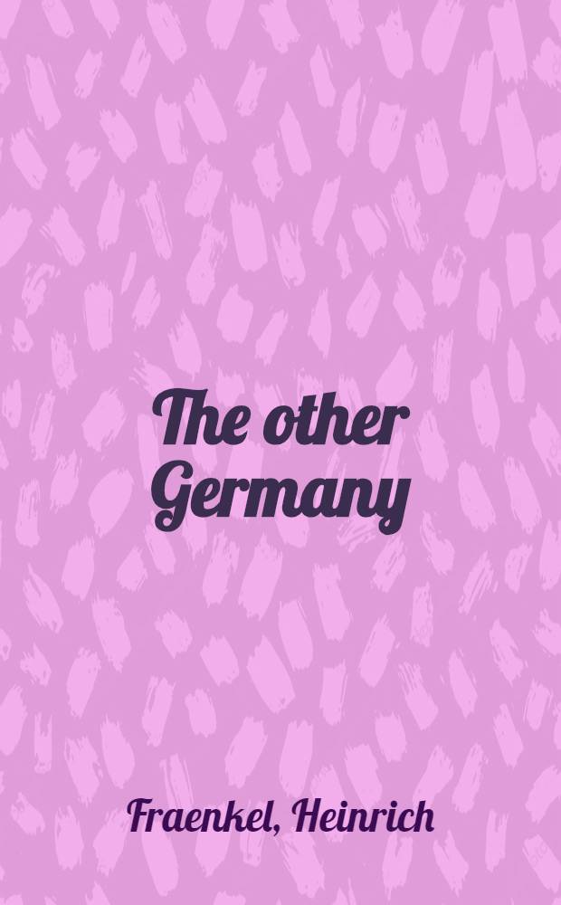 The other Germany