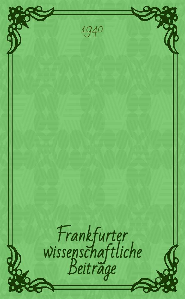 Frankfurter wissenschaftliche Beiträge : Kulturwissenschaftliche. Bd. 2 : Lessing und Aristoteles