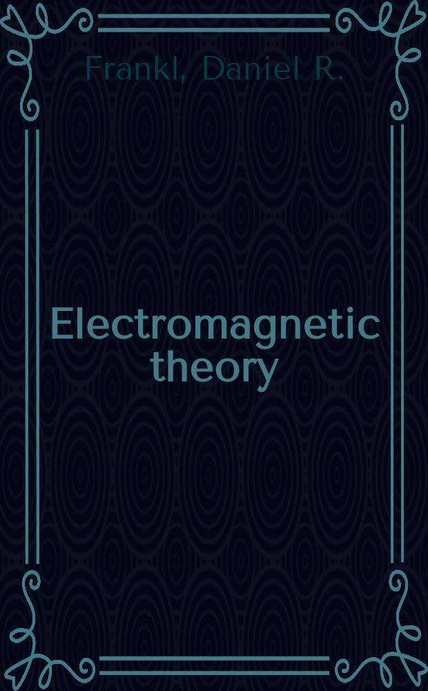 Electromagnetic theory