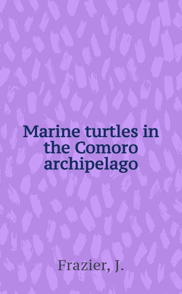 Marine turtles in the Comoro archipelago