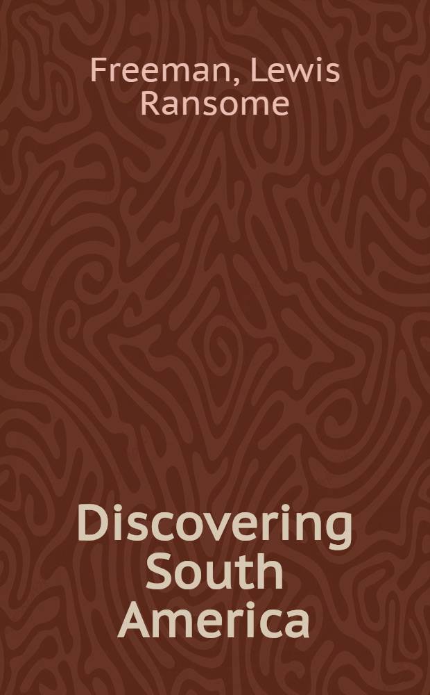 Discovering South America