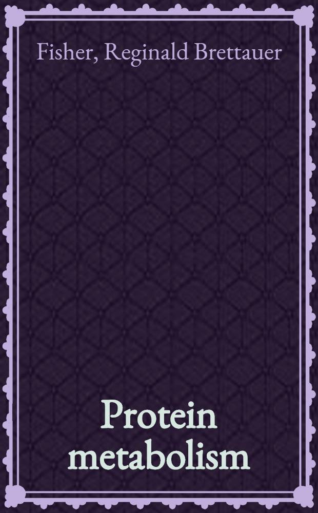 Protein metabolism