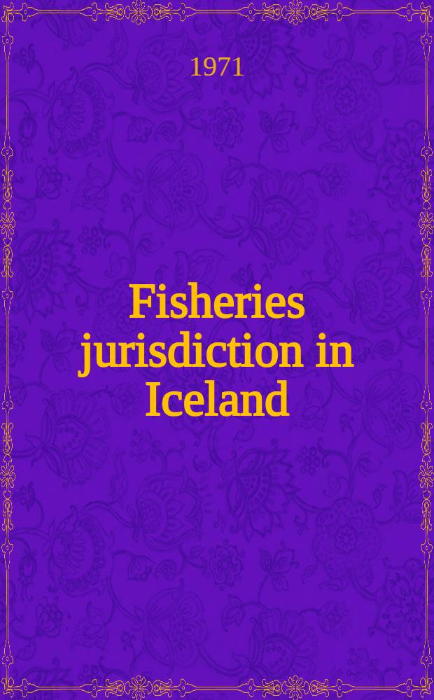 Fisheries jurisdiction in Iceland
