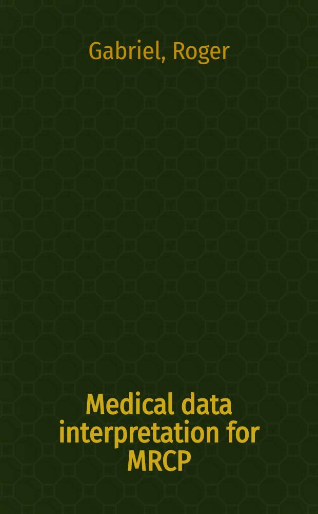 Medical data interpretation for MRCP