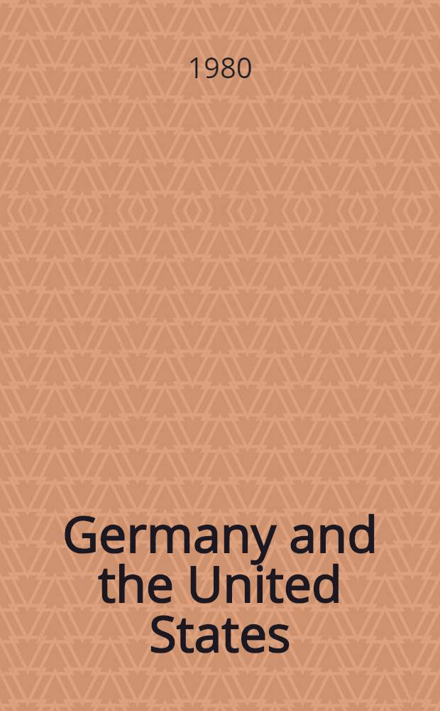 Germany and the United States : A "spec. relationship"?
