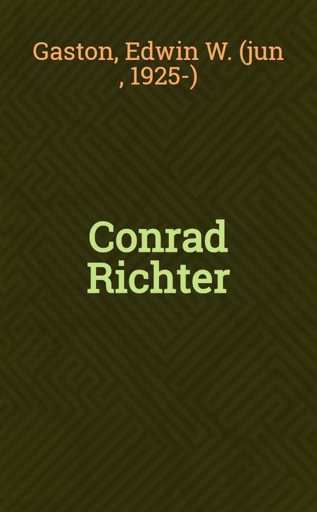 Conrad Richter