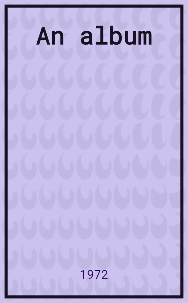 [An album]