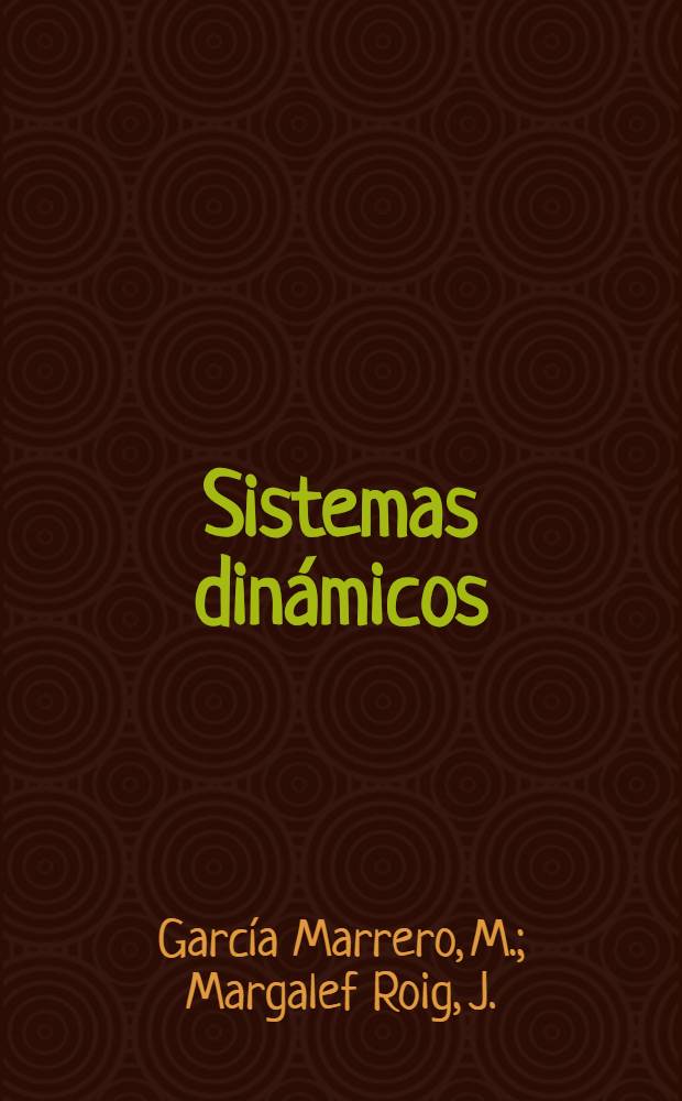 Sistemas dinámicos