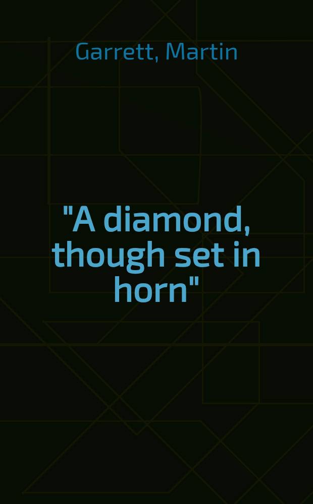 "A diamond, though set in horn" : Philip Massinger's attitude to spectacle