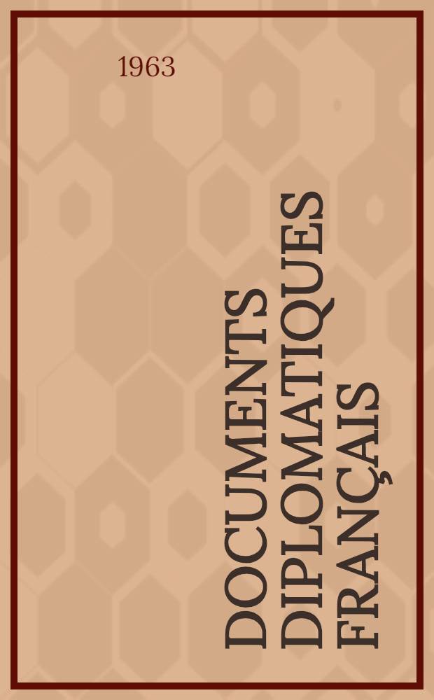 Documents diplomatiques français : 1932-1939. Sér. 2 : 1936-1939
