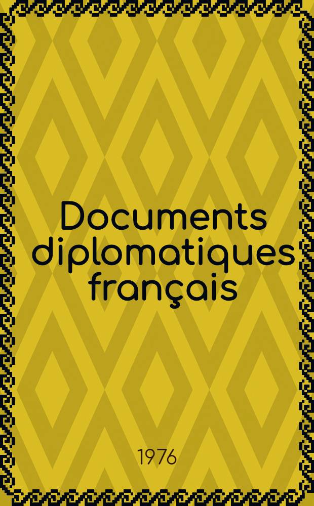 Documents diplomatiques français : 1932-1939. Sér. 2 : 1936-1939