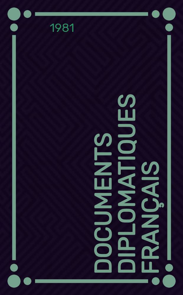 Documents diplomatiques français : 1932-1939. Sér. 2 : 1936-1939