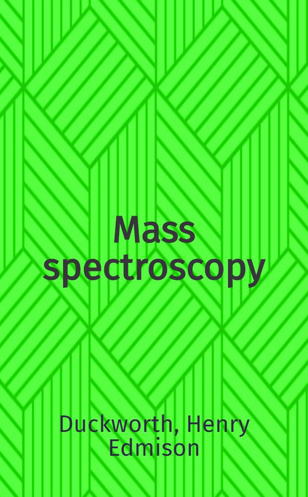 Mass spectroscopy