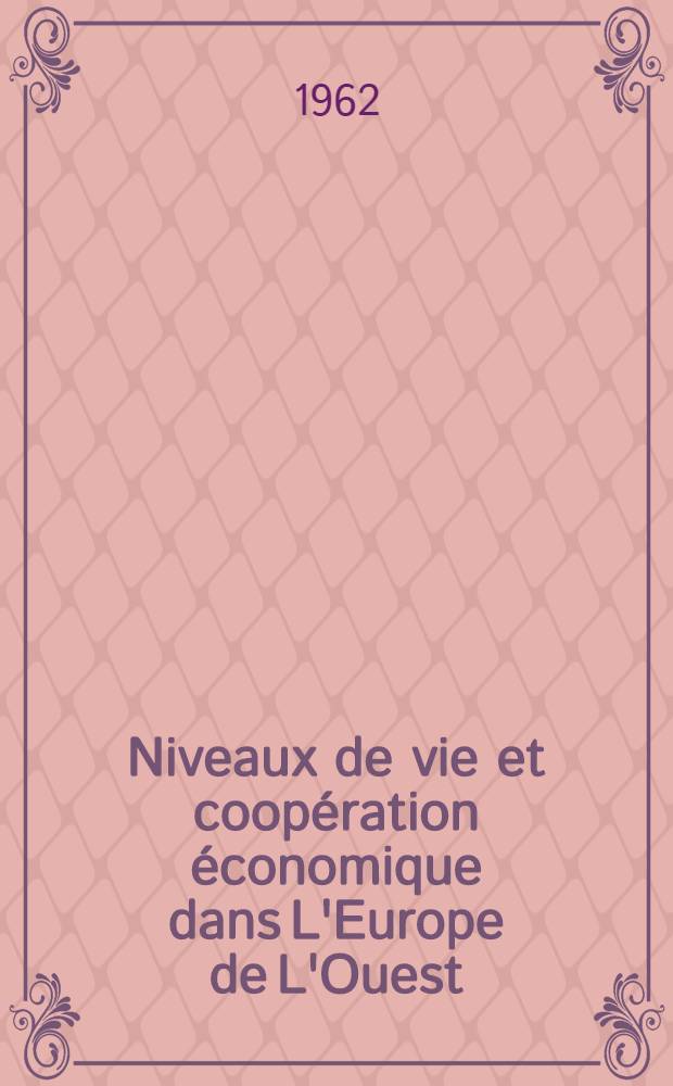 Niveaux de vie et coopération économique dans L'Europe de L'Ouest : Thèse ..
