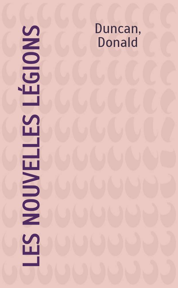 Les nouvelles légions