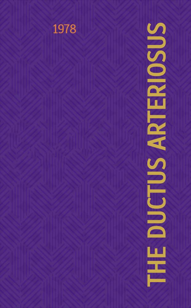 The Ductus arteriosus