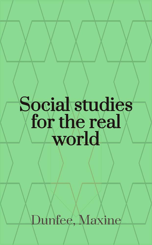 Social studies for the real world