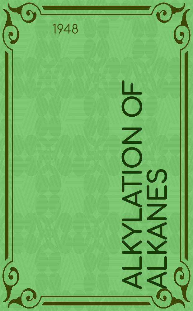 Alkylation of alkanes