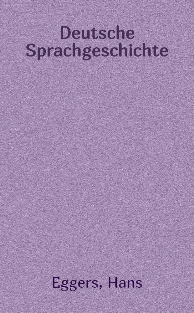 Deutsche Sprachgeschichte