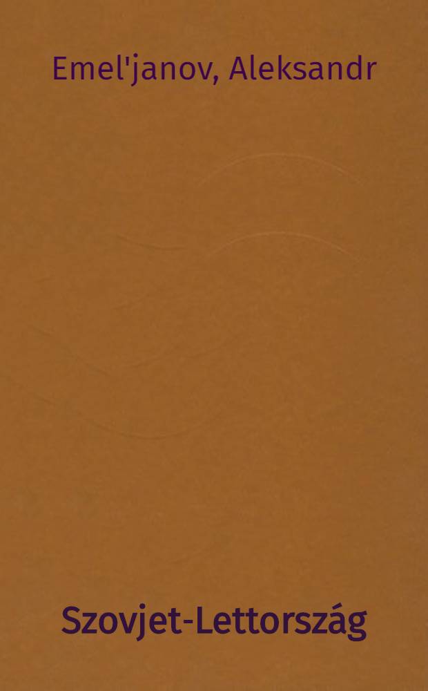 Szovjet-Lettország