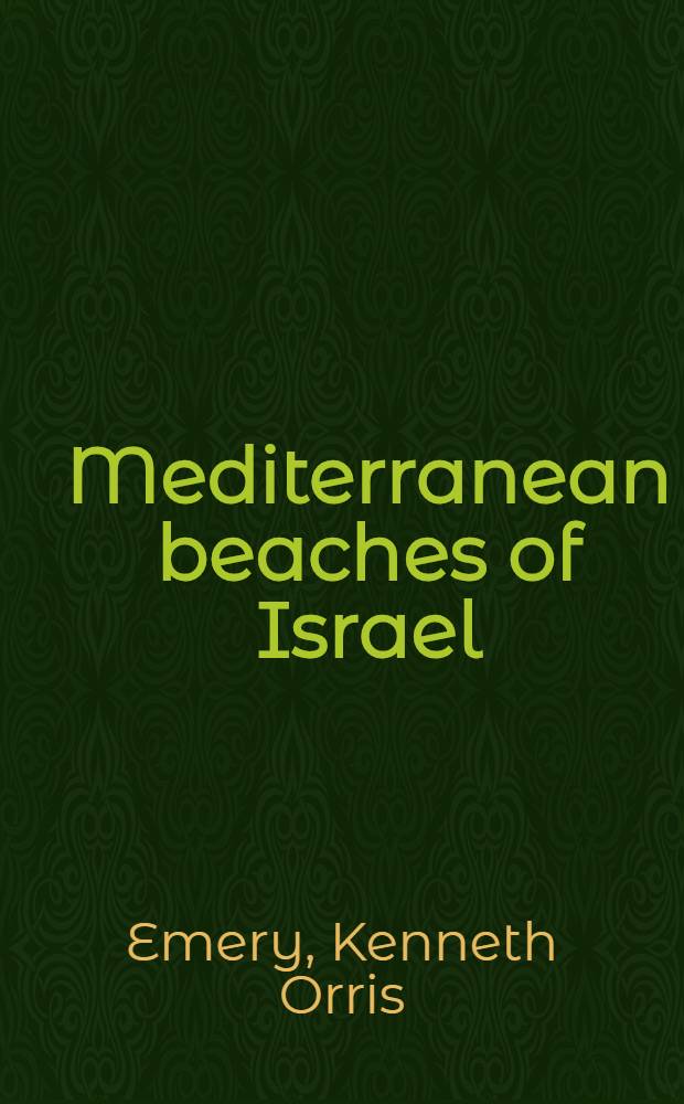 Mediterranean beaches of Israel
