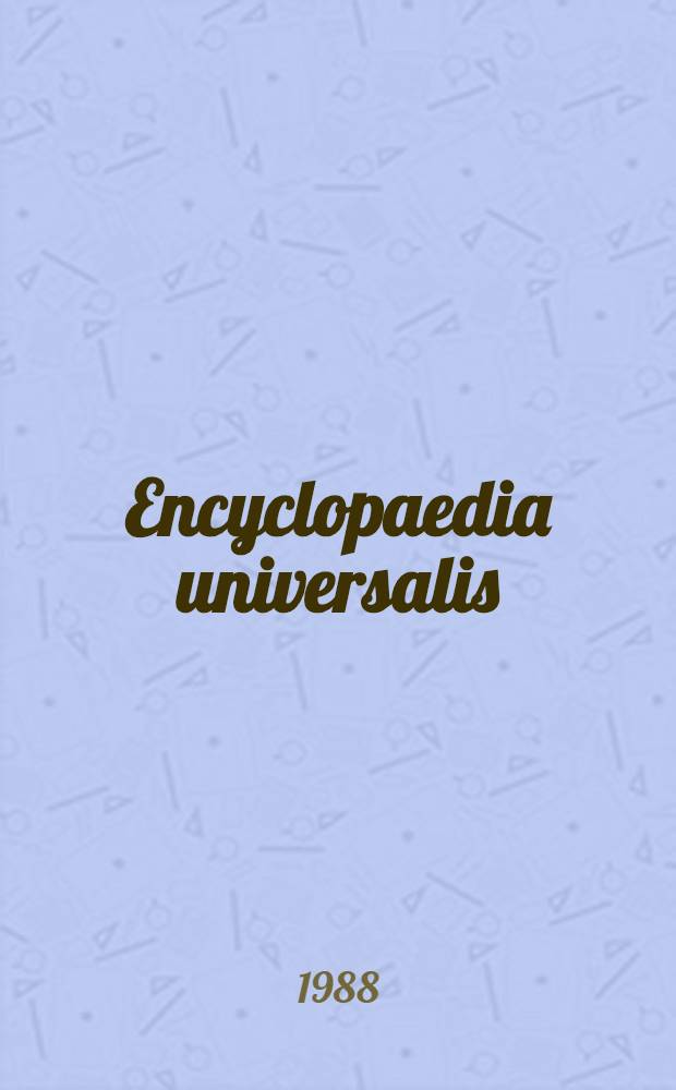Encyclopaedia universalis : Corpus. 5 : Cloîtres - Design