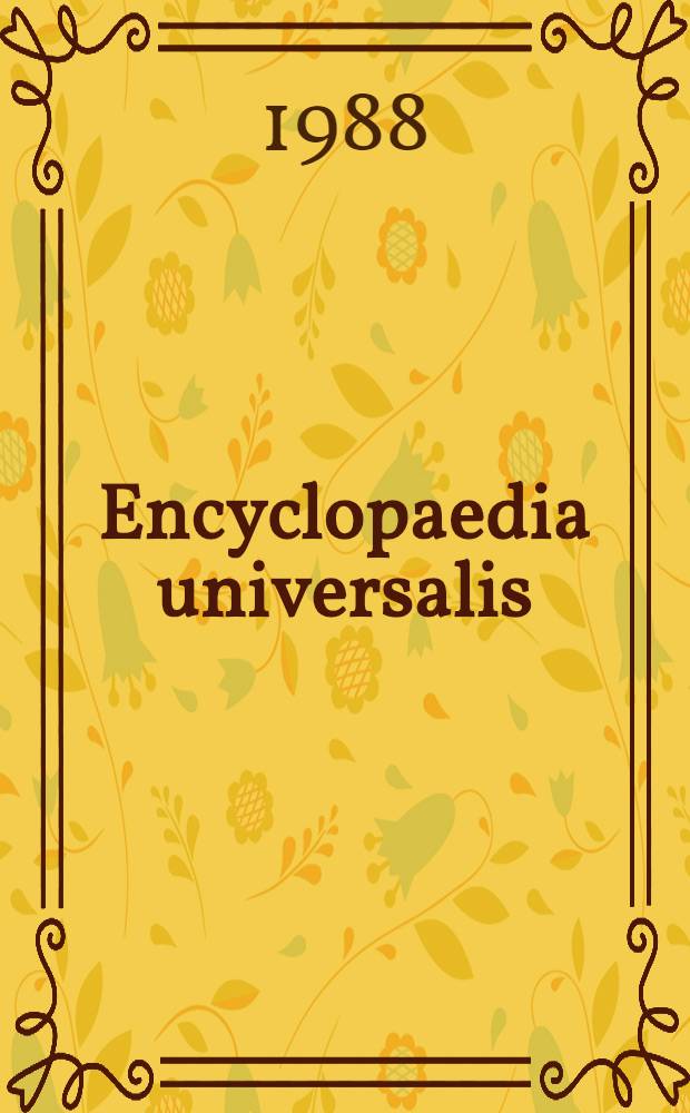 Encyclopaedia universalis : Corpus. 16 : Rodin - Sous-Marins
