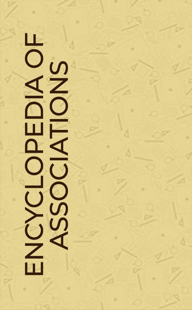 Encyclopedia of associations