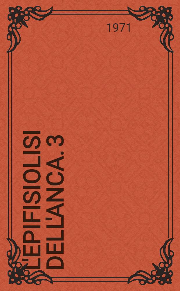 L'epifisiolisi dell'anca. [3] : Trattamento