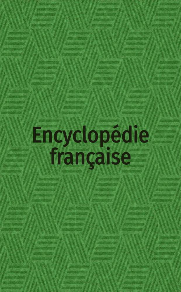 Encyclopédie française
