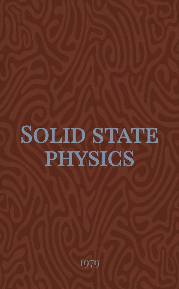 Solid state physics