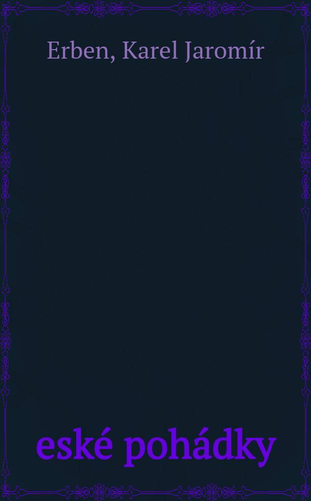 Česk&eacute; poh&aacute;dky