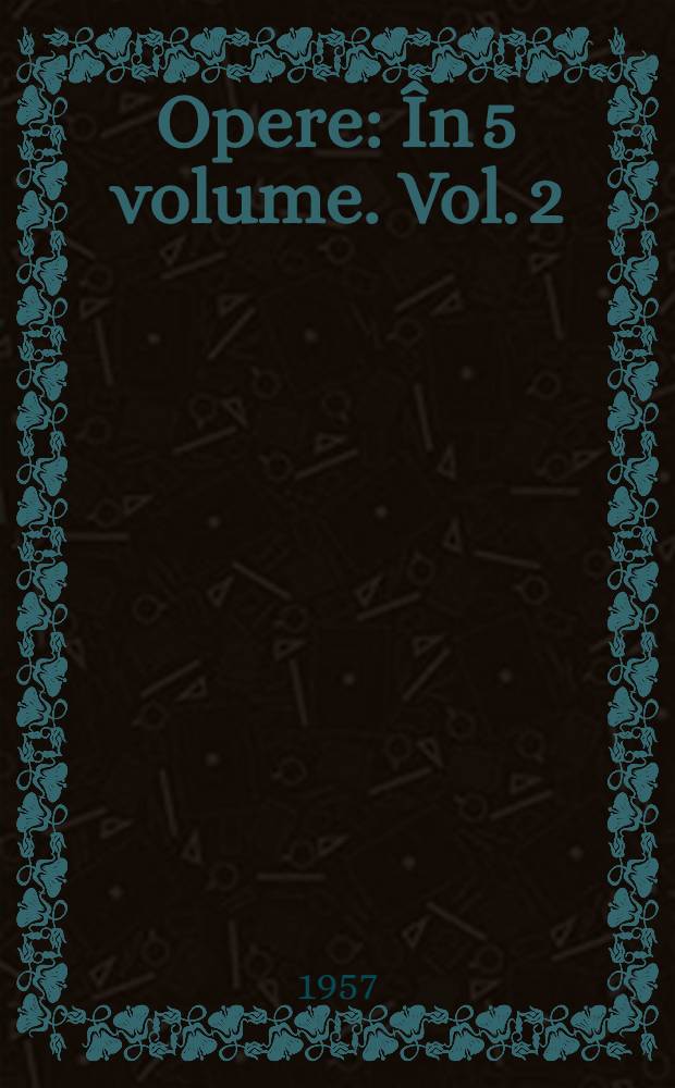 Opere : În 5 volume. [Vol. 2] : Furtuna