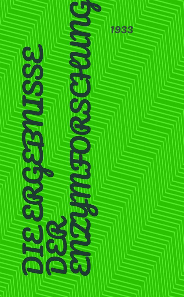 Die Ergebnisse der Enzymforschung