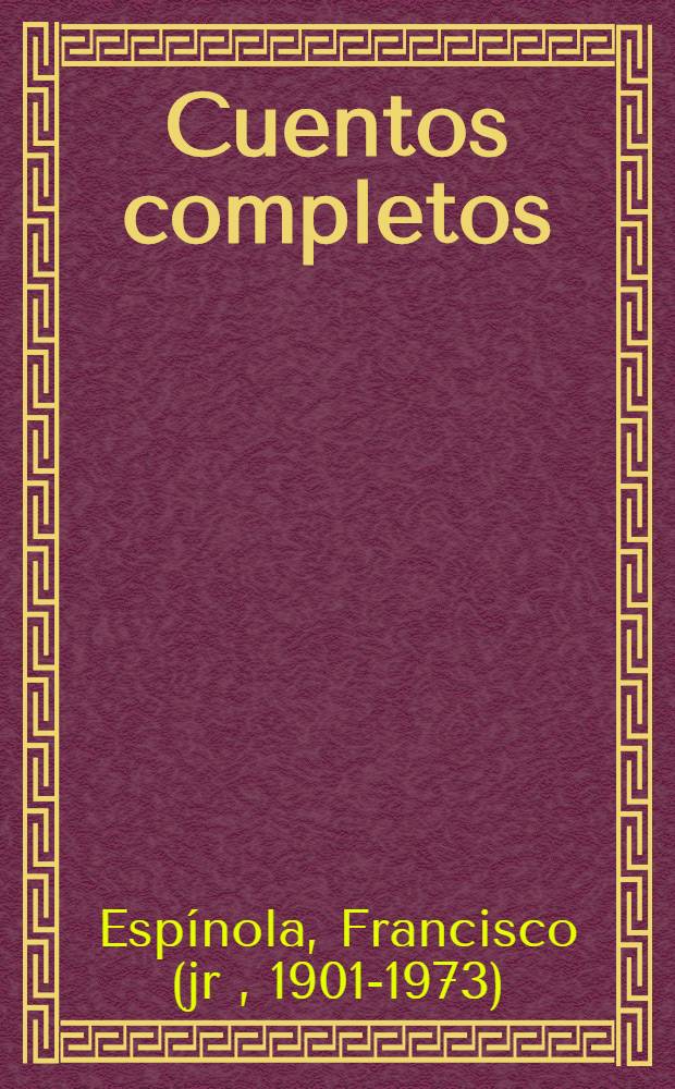 Cuentos completos